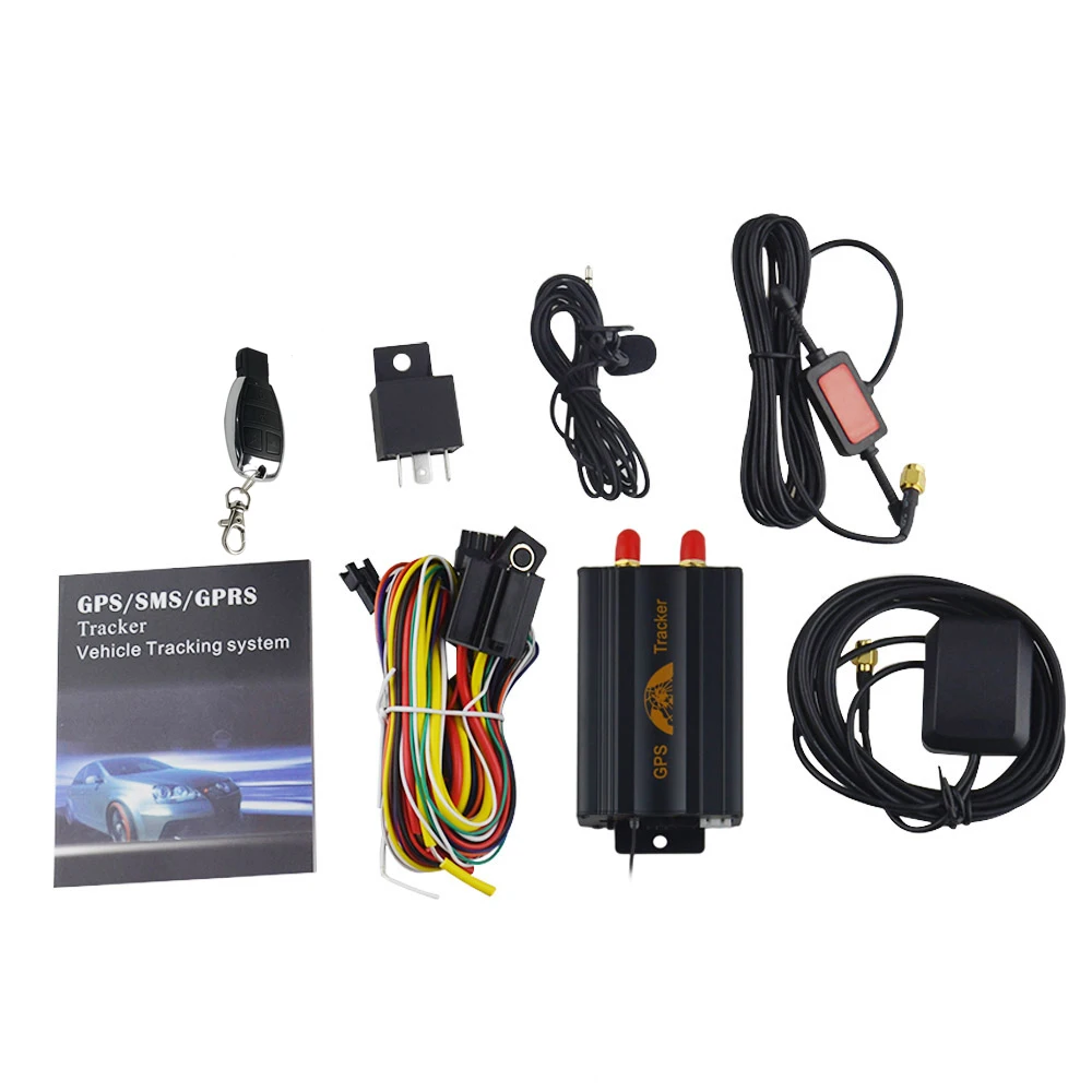 Car GPS Tracker TK103B With Remote Control GSM Alarm Anti-theft Realtime Tracker GPS103B TK103B car gps locator coban original