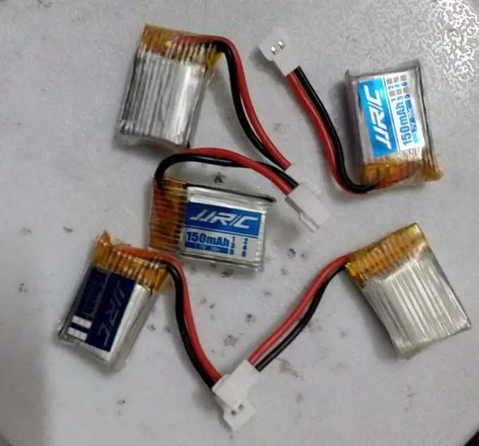 5PCS 3.7V 150mah lithium battery for H8mini remote control helicopter