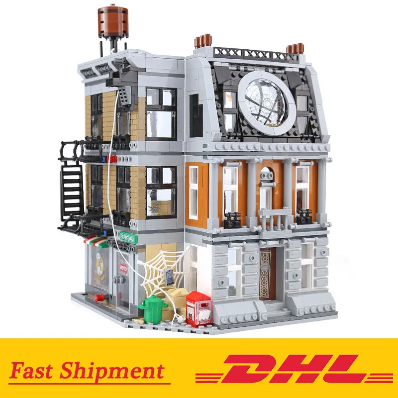

1125Pcs 07107 Super Hero Sanctum Sanctorum Showdown Building Blocks Assemble Set Compatible Legoing 76108 Brick Toys