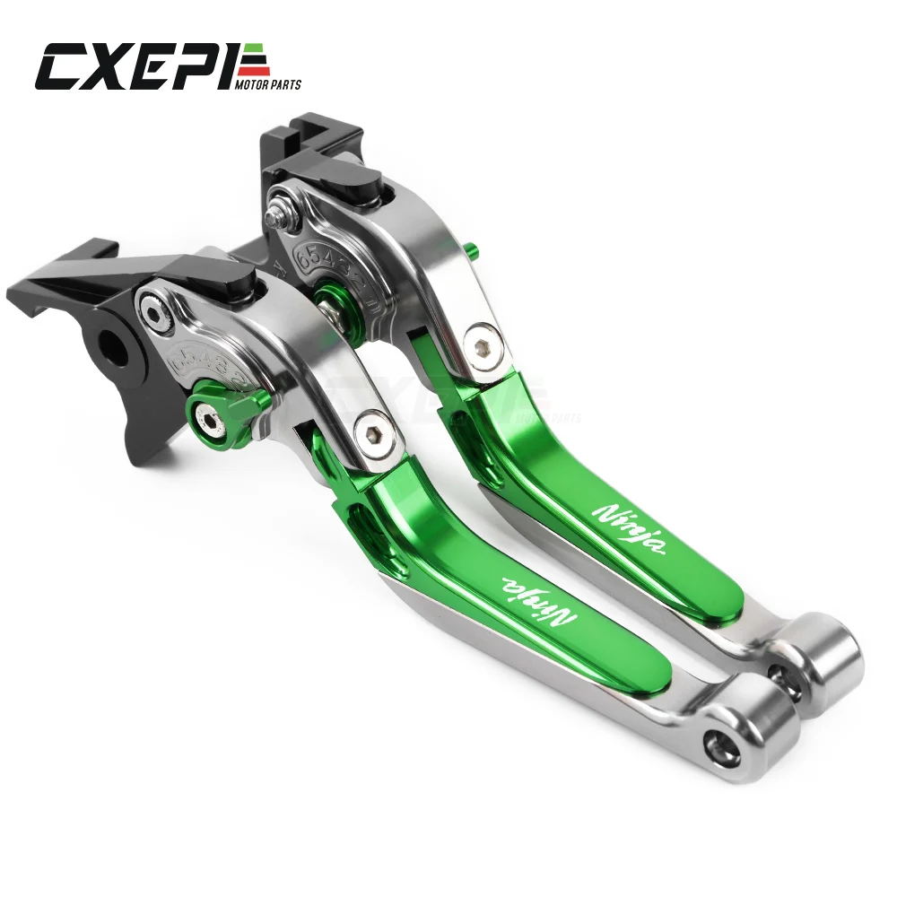 Складные рычаги сцепления для мотоциклов KAWASAKI NINJA 300 300R 250R Z300 Z250SL NINJA250R 400|Рычаги