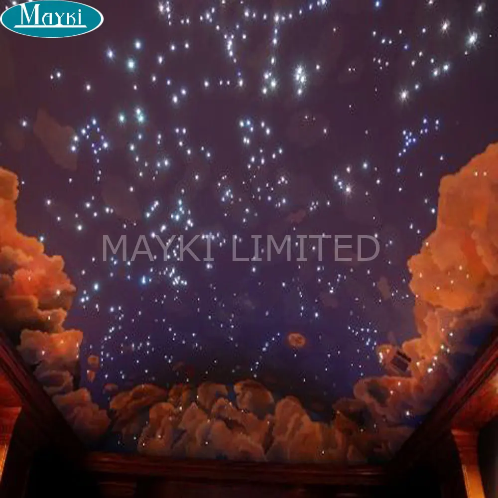 Maykit 20w Dmx Optical Fibre Light Led Source Double Motors Two