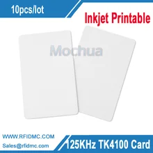 125 кГц EM4100 inkjet printable карты 125 кГц карты для espon принтер, Canon принтер