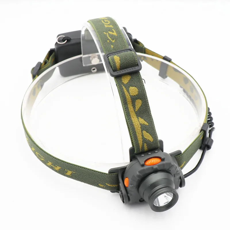 800LM IR Sensor LED Headlight 100M Distance AAA 18650 Battery Headlamp Lantern Camping Hunting Fishing White Light Head Torch