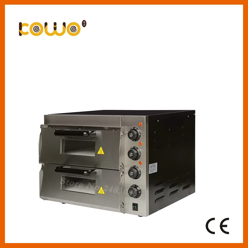 commercial catering equipment 2 layer temperature control electirc bread Pizza baking Oven for sale commercial catering equipment 2 layer temperature control electirc bread Pizza baking Oven for sale