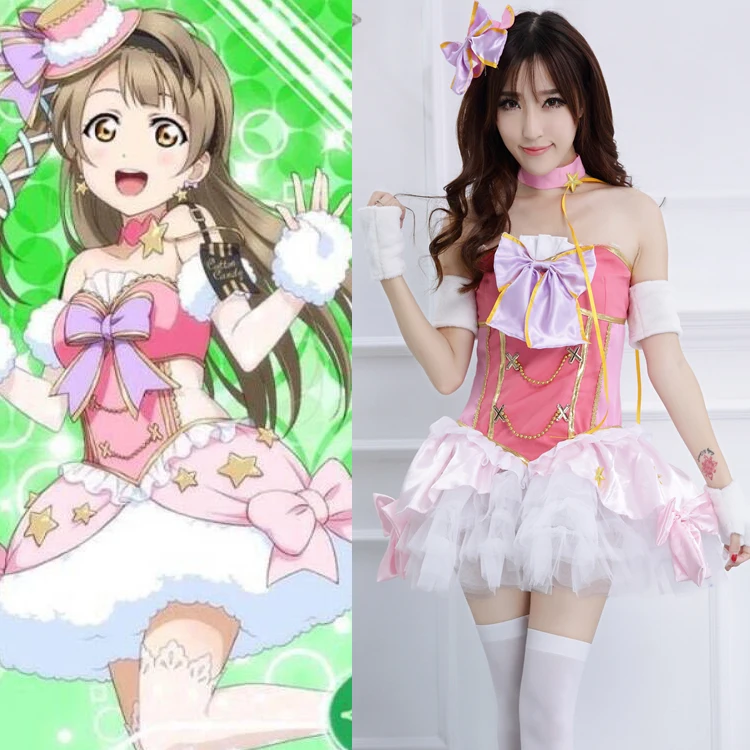 

Love Live Minami Kotori Cosplay School idol project Uniforms Lovelive Medley Festival lolita SR maid cos Dress Costumes