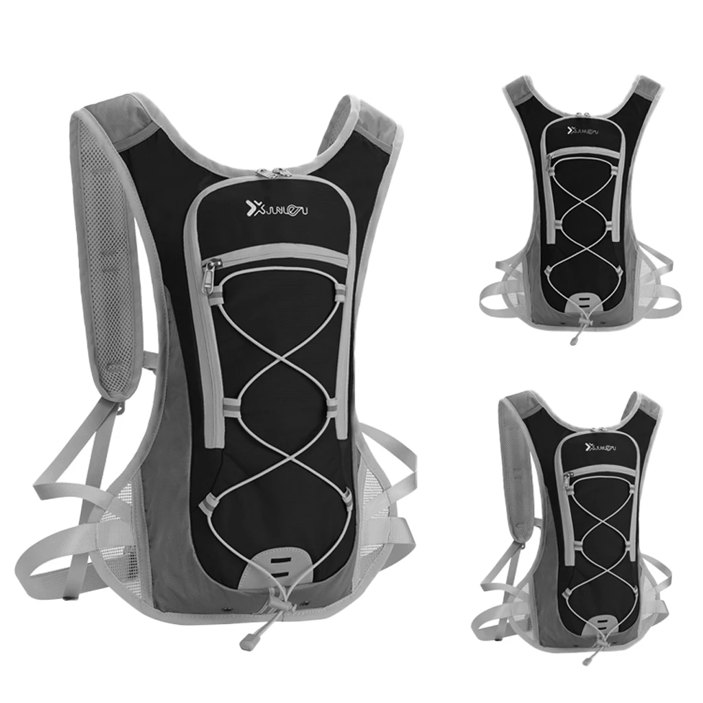 2L Water Backpack Hydration Pack Camping Water Bladder Bag Pouch Waterproof Nylon for Outdoor Sports Hiking Climbing Cycling