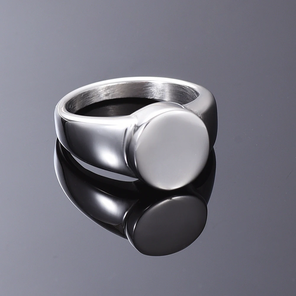 

Cremation Urns Ring For Ashes Jewelry 316L Stainless Steel Funeral Keepsake Ring Ashes Locket Concise Style Jewelry Ring
