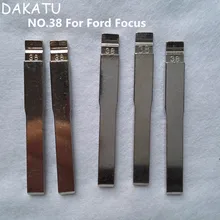 DAKATU № 38 ключа для FORD FOCUS Flip полотно дистанционного ключа/транспондерный ключ лезвие