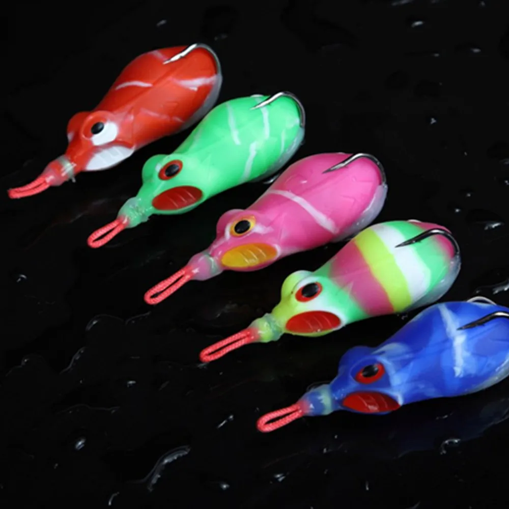 Pesca Isca японские рыболовные снасти искусственная мягкая лягушка на крючке