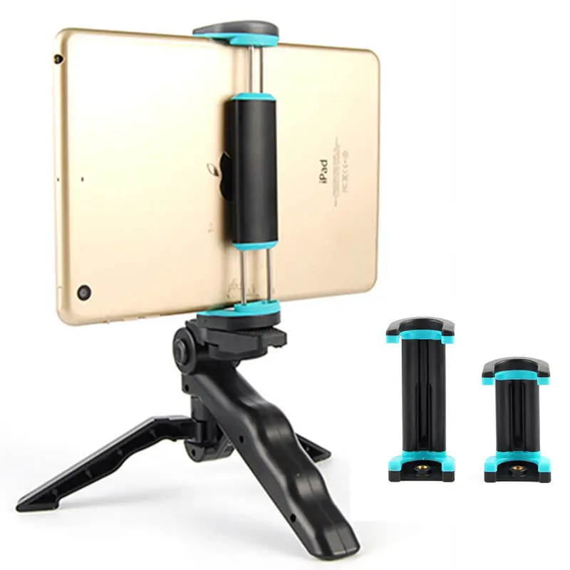 Tablet Tripod Holder Clip Mount Phone Holder Extendable & Rotatable