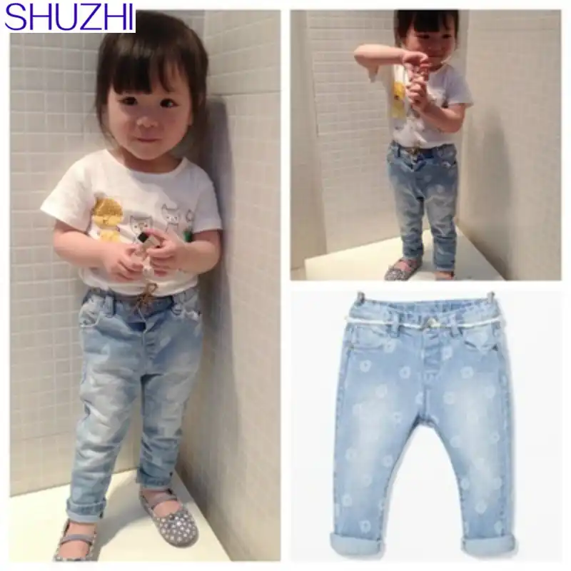 newborn jeans girl