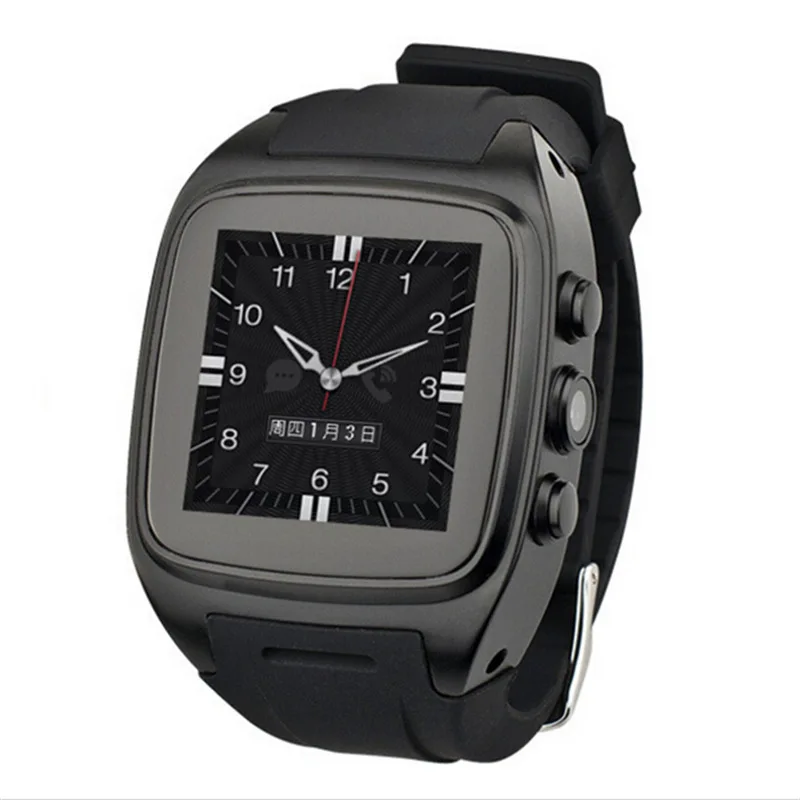 Android Smart часы x01/x02 1.5 дюймов 240*240 IPS Bluetooth SmartWatch С GPS + 3G WiFi GPRS для телефона |