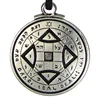 1 piece Talisman for Good Luck Key of Solomon Pentacle Seal necklace talisman charms pendants jewelry stamps alphabet religious ► Photo 1/3