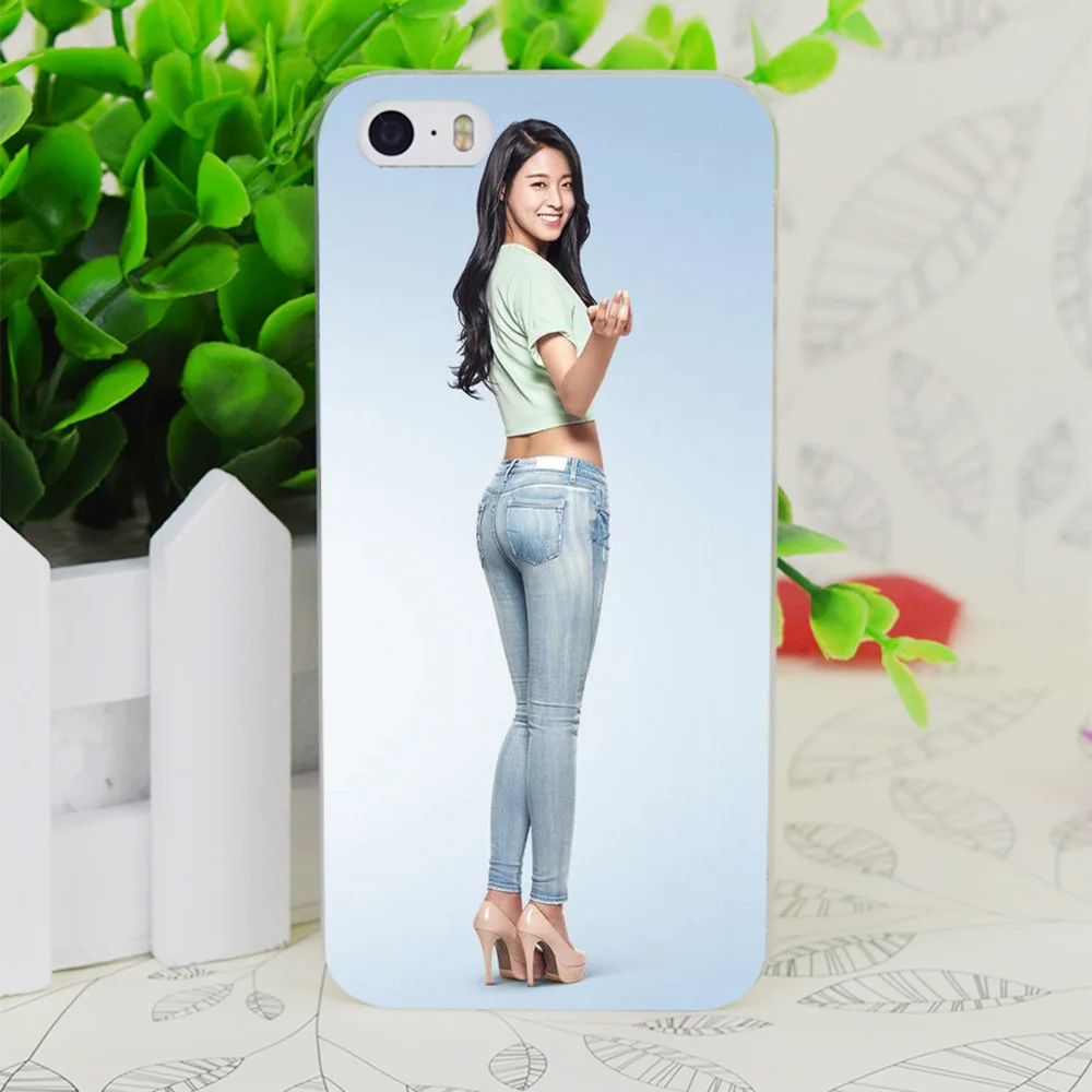 C0155 Kpop Seolhyun Aoa Прозрачный Жесткий Тонкий чехол для Apple IPhone 4 4S 4G 5 5G 5S SE 5C 6 6S Plus |