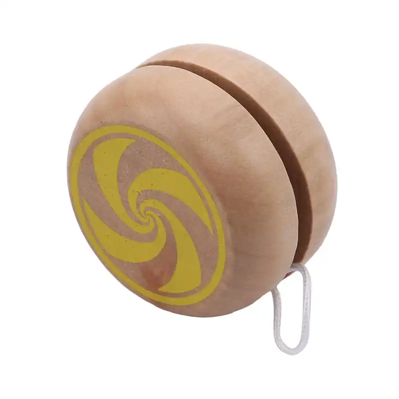 wooden yoyo