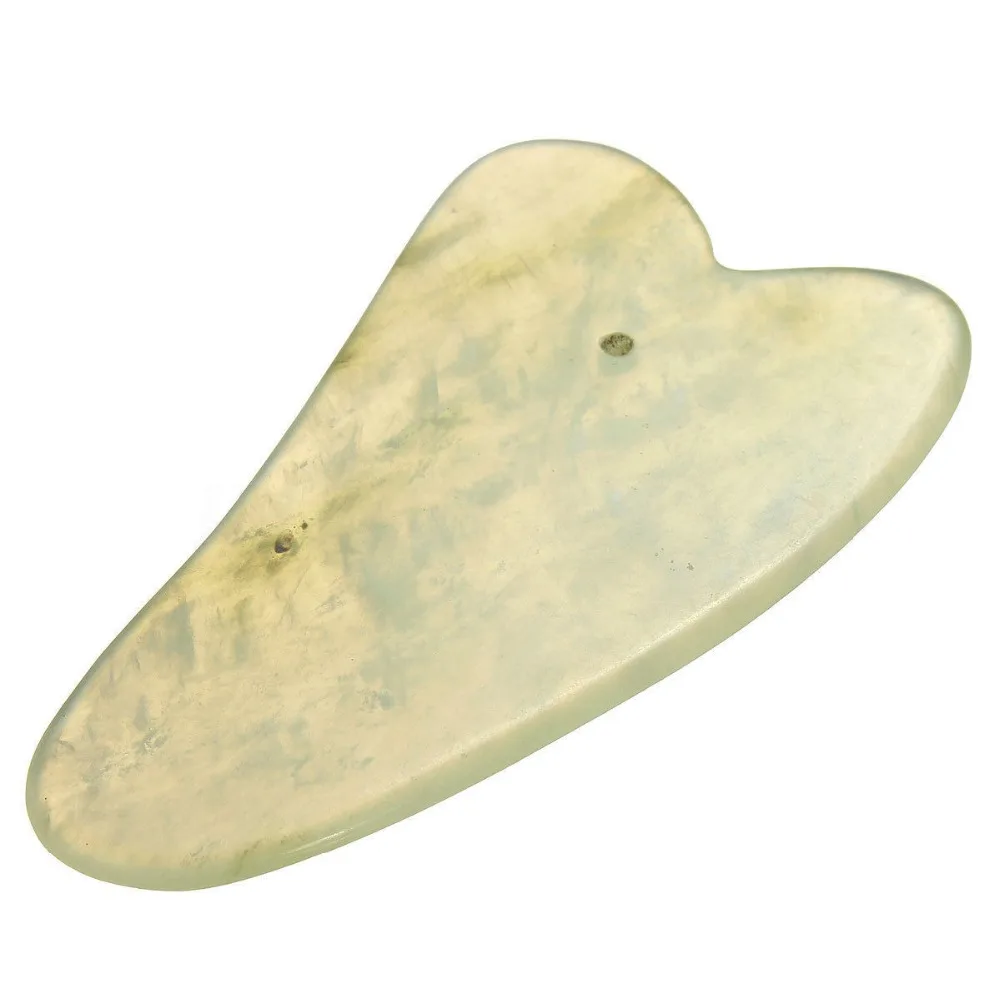 

Facial Massage Roller Jade Face Slimming Body Head Neck Nature a Device Natural Jade Board Scraping Tool 10.19