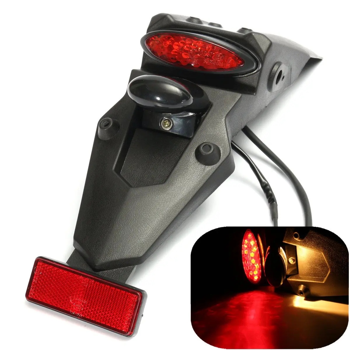 Buy Universal Motorcycle 12V Fender Tail Stop Brake