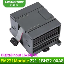 Amsamotion EM221 6ES7 221-1BH22-0XA8 16 вход 24 в цифровой модуль подходит Сименс S7-200 ПЛК