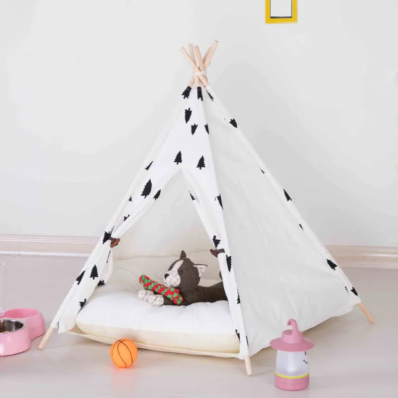 

Black Tree Dog Tipi Tent Without Cushion 24