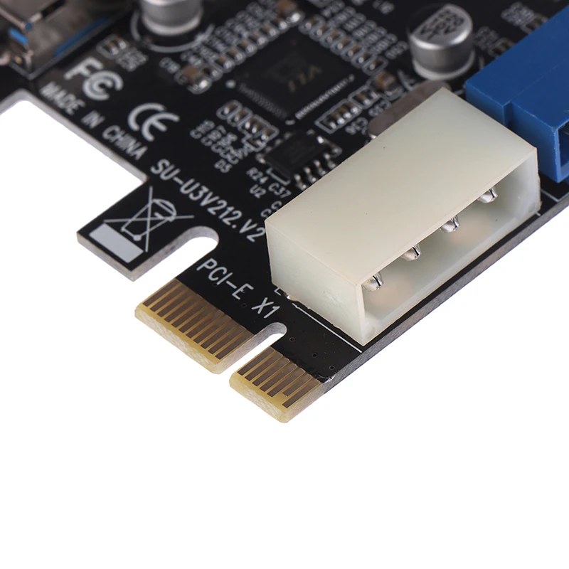 PCI 1 шт. Экспресс USB 3 0 2 порта Фронтальная панель с адаптером для карт управления 4
