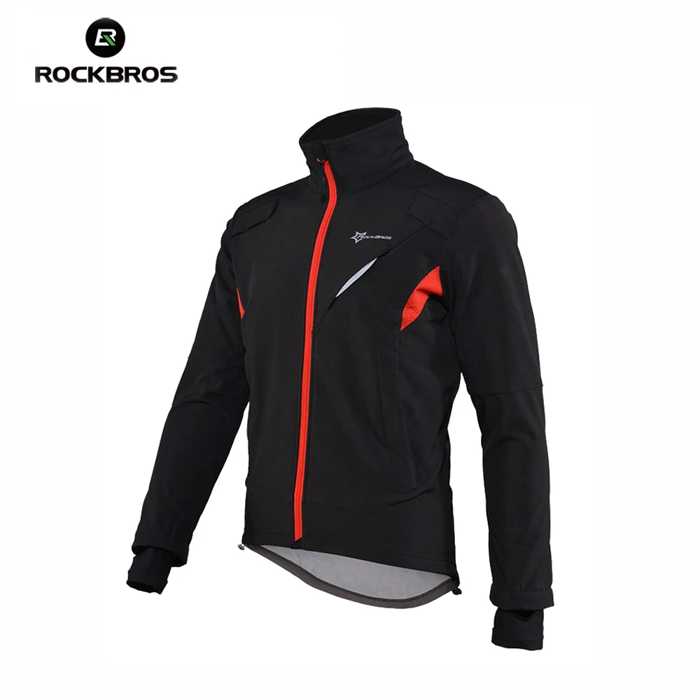 

ROCKBROS Cycling Jacket Mountain Bike Windproof Jacket Bicycle Clothing Men Cycling Jersey Jacket Coats Motocross Jersey