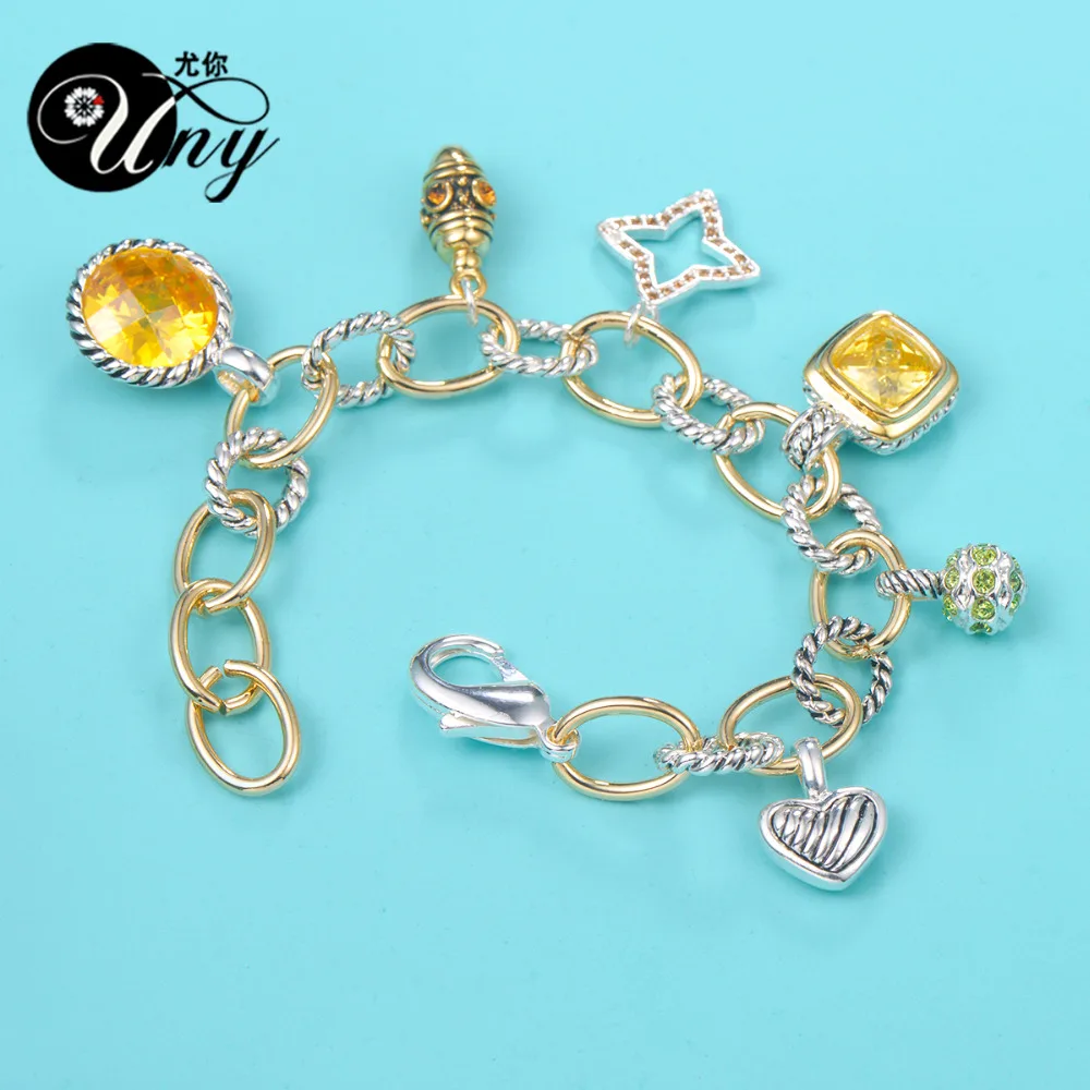 Skup UNY bransoletka kobiety antyczna biżuteria bransoletki kablowe projektant marki David inspirowana bransoletka walentynki prezent na boże narodzenie bransoletki