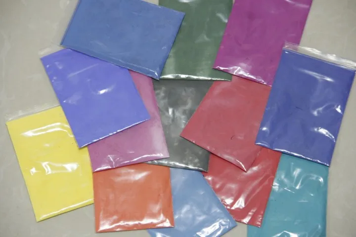 13 цветов термохромный пигмент для DIY, изменяется от цветного до белого при 31 градусе