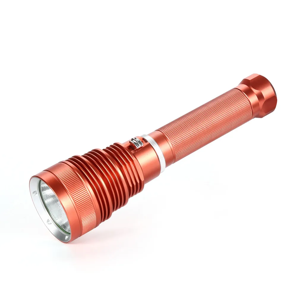 

Diving Flashlight L2 Underwater Torch Brightness Waterproof 100m Light Torch Diving flashlight Survival outdoors Aluminum 20