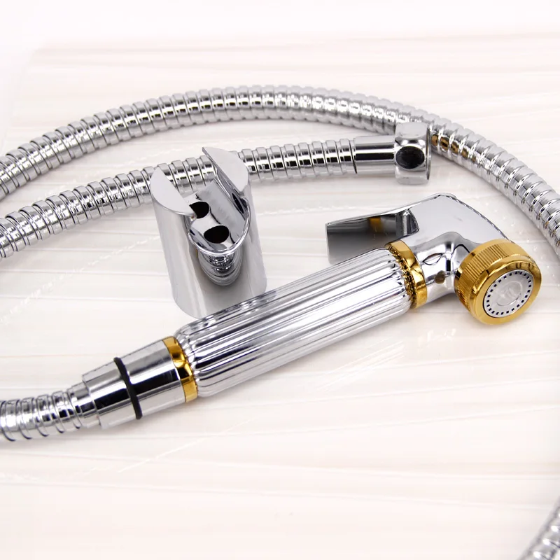 BRASS-Bidet-Shattaf-Douche-Spray-Chrome-Hygienic-Muslim-Toilet-portable-Toilet-Plating-Spray-Nozzle-Sprinkler-Shower (5)
