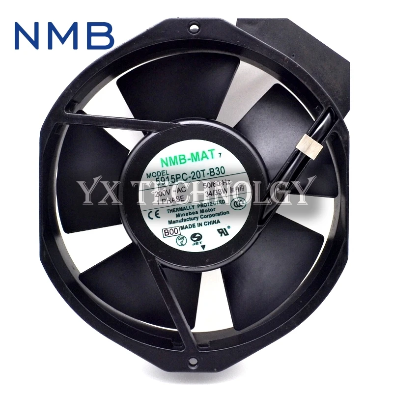 

5915PC-20T-B30 200V 0.236A new original 172 * 150 * 38 aluminum frame AC Fan
