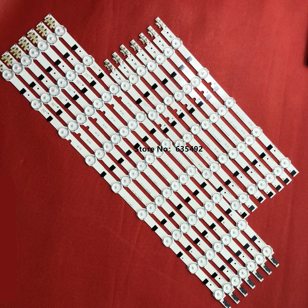

(New Kit)14pcs/set LED backlight strip for Sam sung UE42F5300 D2GE-420SCB-R3 D2GE-420SCA-R3 2013SVS42F CY-HF420BGAV1H