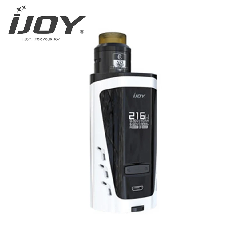 Original IJoy Capo 216 Srda Squonk Kit Elektronik Sigara Vape Kit 216W Capo Mod Vape With COMBO SRDA No 18650/20700 Battery