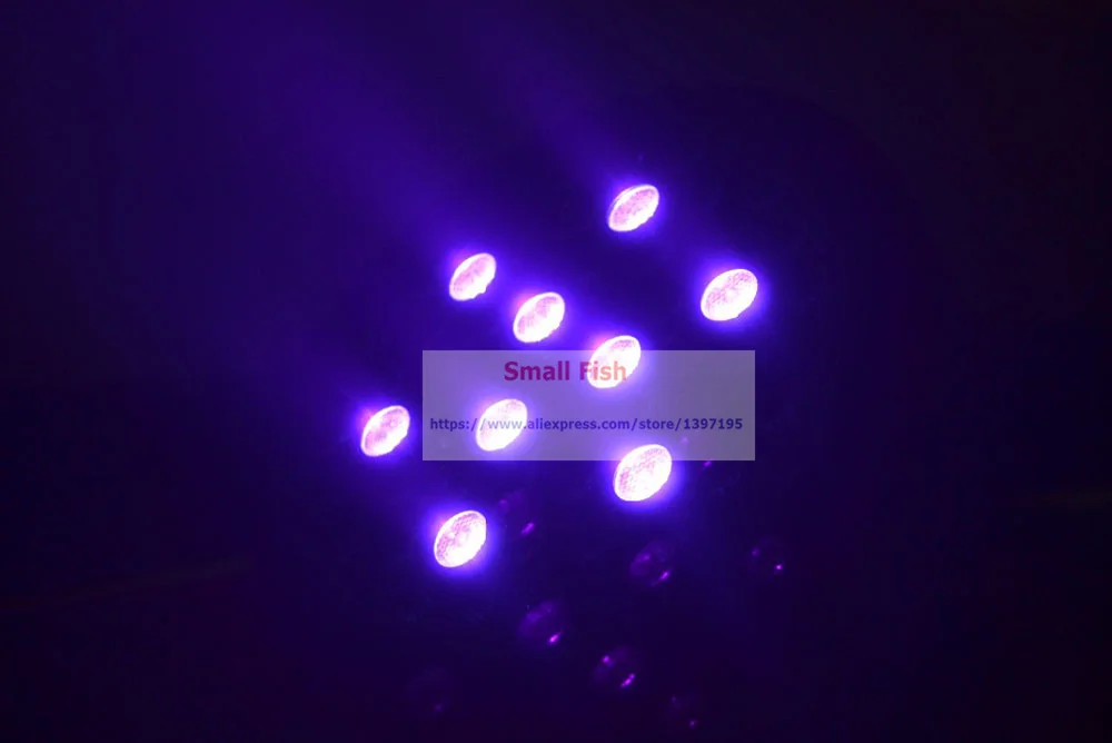 4 шт./лот DMX управление светодио дный LED Par 54 Вт 3 RGBW/RGBWA/RGBWA-UV дополнительно светодио дный LED s dmсветодио дный x каналы LED плоский Par свет Professional DJ