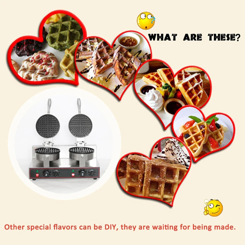 Hot Sales 2000W ITOP Electric Waffle maker Double heads Waffle machine Non-stick waffle grill 220V Food Machine Hot Sales 2000W ITOP Electric Waffle maker Double heads Waffle machine Non-stick waffle grill 220V Food Machine