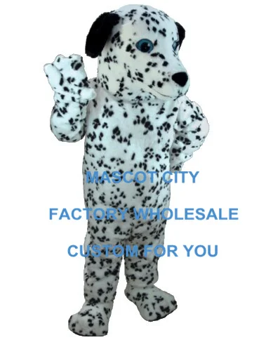 

Dalmatian Mascot Costume Adult Size Cartoon Character Mascotte Outfit Suit Fancy Dress Carnival Party Cosply Costumes SW739