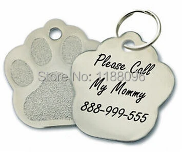 Mejor,venta de Encargo Personalizada Etiqueta de Perro Grabado bajo prcie Gato Etiqueta Del Animal