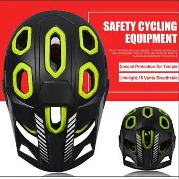 

Professional Mountain Bike Bicycle Helmet 15 Vents Breathable Safety Integrally-Molded Helmet For Road MTB Cycling Helmet