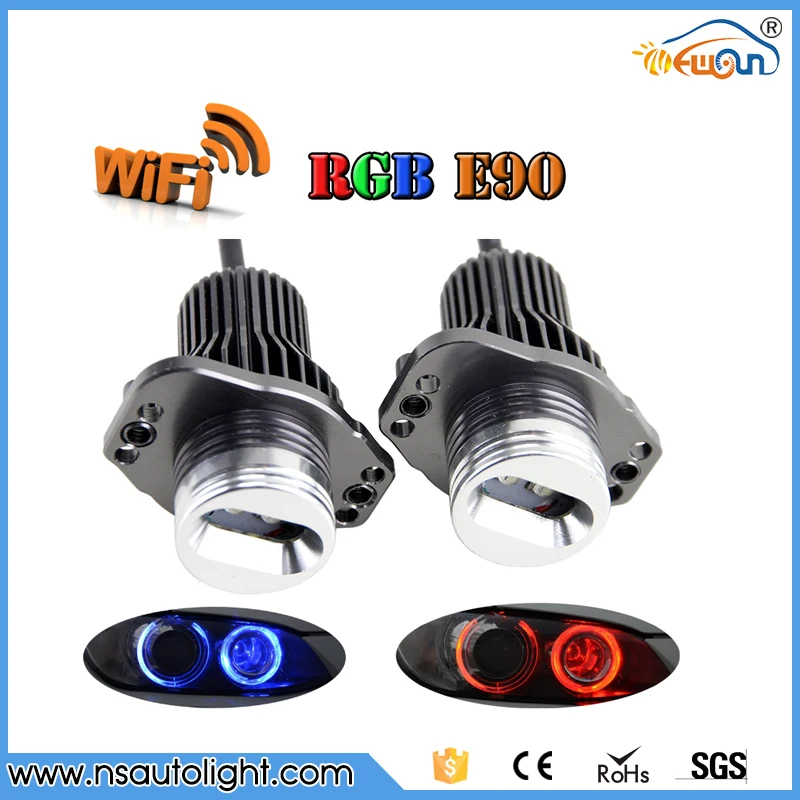 WIFI RGB Led Marker E90 LCI 24W LED Angel Eye Error Free for BMW E90 E91