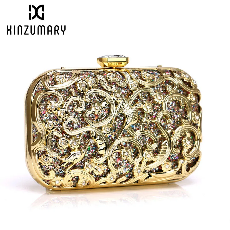 

Sequined Women Evening Bags Diamond Wedding Day Clutch Female Purse Handbags Lady Toiletry Wallet Evening Clutch Bag bolso mujer