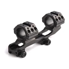USPS Быстрая 1" /25 см крепление двойного кольца диаметр 30 мм алюминий подходит 20 мм Вивер рейку крепление для охоты