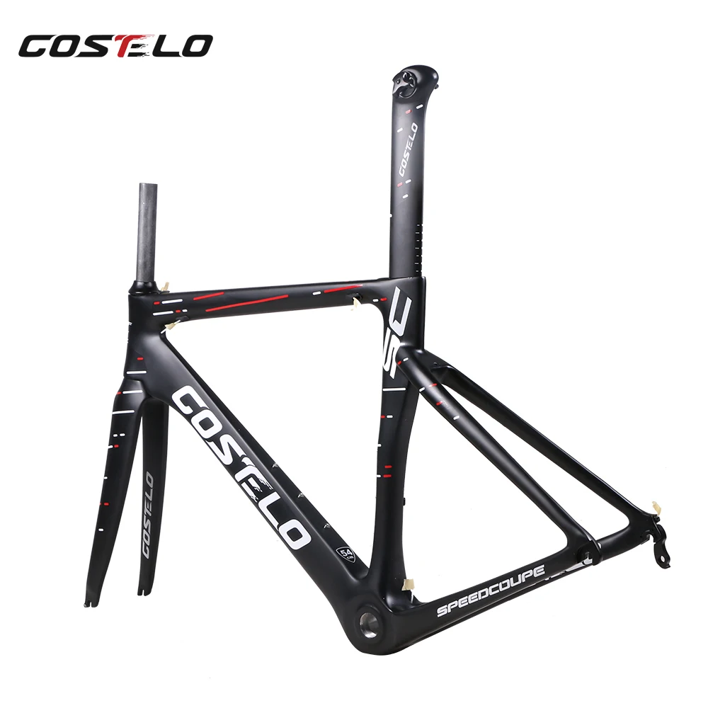 Perfect 2018 Costelo Speedcoupe carbon road bike frame Costelo bicycle bicicleta frame carbon fiber bicycle frame 49 51 54 56 58 5