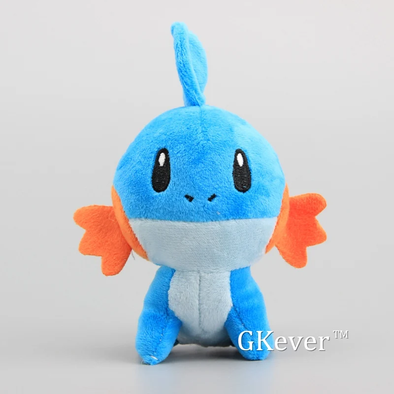 

Promotional Anime Cute Mini Mudkip Plush Keychain Pendant Soft Stuffed Dolls 5" 12 cm