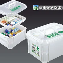 Portable fudogiken Large medicine box first aid kit box without the drugs