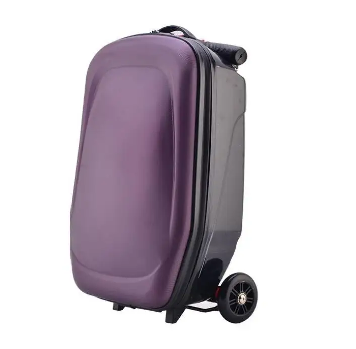 CARRYLOVE подросток вести тележка багаж скутер кабины для путешествий чемодан на колесиках - Цвет: 5