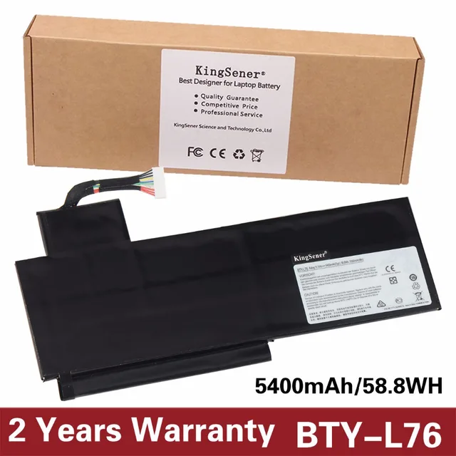 Best Offers KingSener New BTY-L76 Laptop Battery For MSI GS70 MS-1771 1772 1774 GS72 WS72 XMG C703 S4217T MD98543 BTY-L76 11.1V 5400mAh Best Offers KingSener New BTY-L76 Laptop Battery For MSI GS70 MS-1771 1772 1774 GS72 WS72 XMG C703 S4217T MD98543 BTY-L76 11.1V 5400mAh