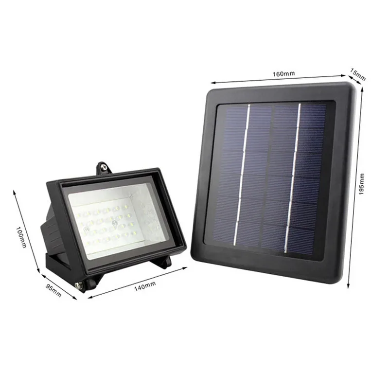 

Waterproof 40 LED Solar Spotlight Adjustable Wall Light Landscape Light Security Lighting for Patio Deck Yard Garden Driveway