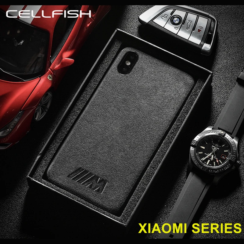Luxury Leather Phone Case for Redmi Note 7 Xiaomi Mi 9 8 SE Lite 6 6x 5 5x Mix 2s Max 3 Mi8 Car Logo Coque Silicone Cover