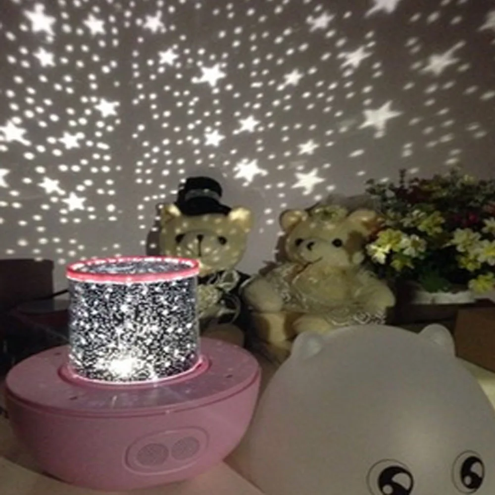 rotating star night light