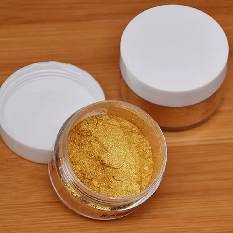 5g Edible Flash Glitter Golden Silver Powder For Decorating Food Cake Biscuit Baking Supply