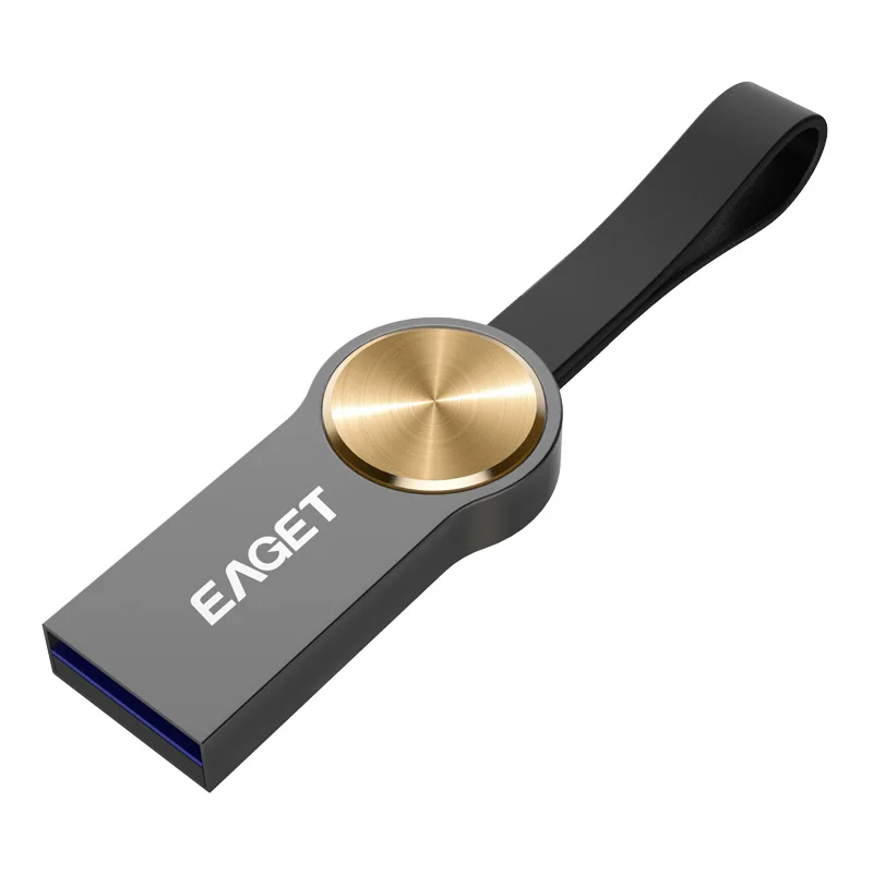 EAGET U80 в коробке sub Флеш накопитель 16 Гб/32 ГБ/64 Гб USB 3,0 USB флэш-накопители Водонепроницаемый USB диск флэш-карта памяти, Флеш накопитель - Цвет: Gold